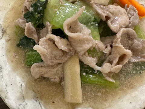 甘糀×豚肉＆野菜の中華炒め